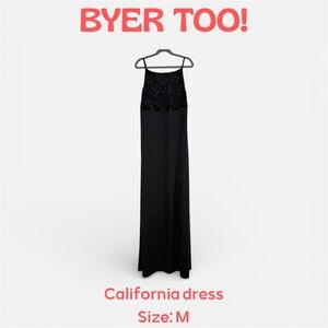 Byer Too Black Maxi Dress